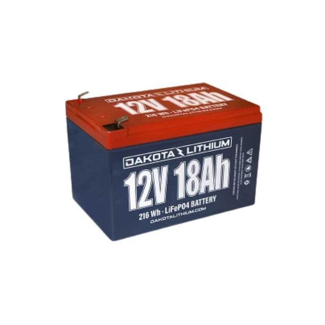 Dakota Lithium 12V 18Ah | Deep Cycle LiFePO4 Battery | Lithium Solar Battery - ShopSolar.com