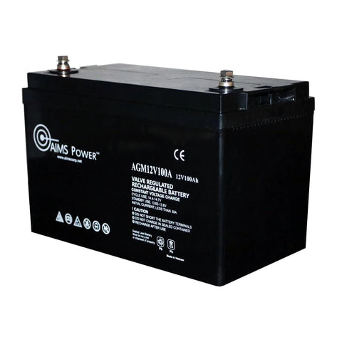 12v battery voltage chart