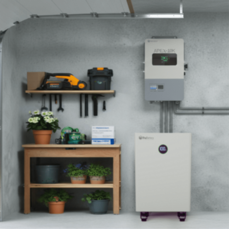 BigBattery APEX 10K Hybrid Off-Grid Inverter | 10,000W 120/240V Split-Phase | Dual MPPT 11kW PV | 48V | UL1741 | 5-Year Warranty - ShopSolar: Complete Solar Kits + Lifetime Customer Support
