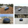 SunRise Solar Attic Fan with Integrated Solar Panel | 30W–45W Options | Flat or Curb Base | Up to 2,800 sq/ft Cooling - ShopSolar: Complete Solar Kits + Lifetime Customer Support