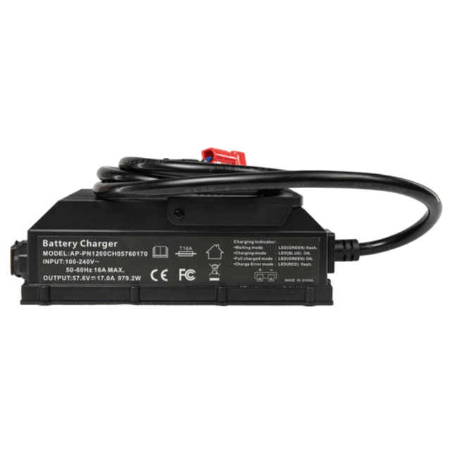 NUEPower 48V 52Ah Metal Case LiFePO4 Battery + Smart Charger Kit | 2,560Wh | IP65 | Bluetooth + LCD + GPS | 5-Year Warranty - ShopSolar: Complete Solar Kits + Lifetime Customer Support