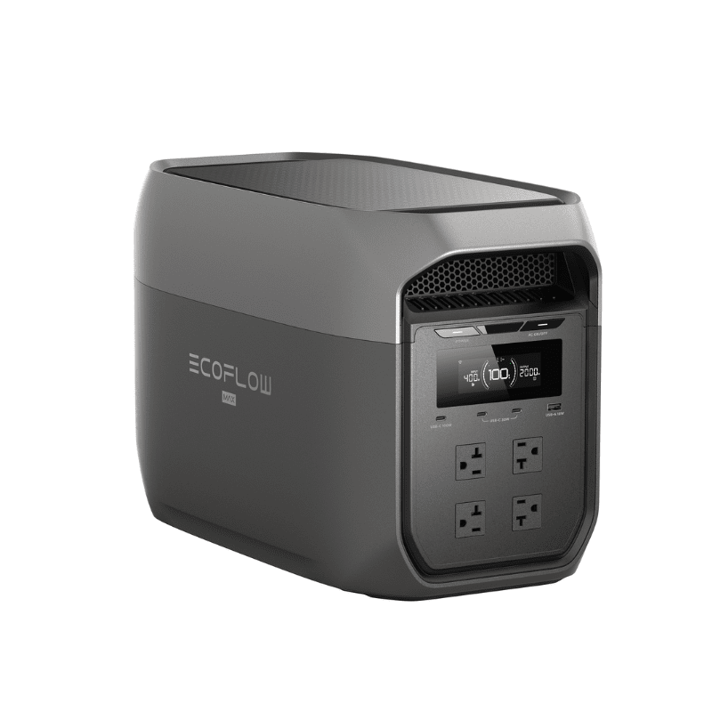 EcoFlow DELTA 3 Max – 2,048Wh / 2,400W Portable Power Station + Choose Custom Solar Panel Bundle Option | 5-Year Warranty | Complete Solar Kit - ShopSolar: Complete Solar Kits + Lifetime Customer Support