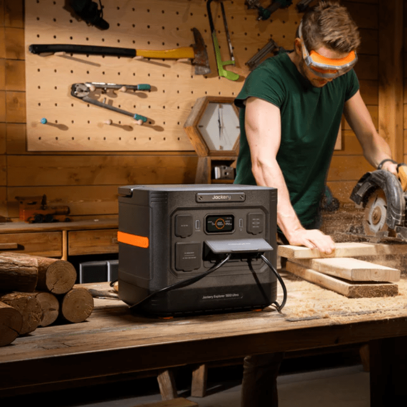 Jackery Explorer 1500 Ultra Solar Generator Custom Kits | 1,536Wh | 1,800W Output | 3,600W Peak | IP65 Rugged | 5-Year Warranty - ShopSolar: Complete Solar Kits + Lifetime Customer Support