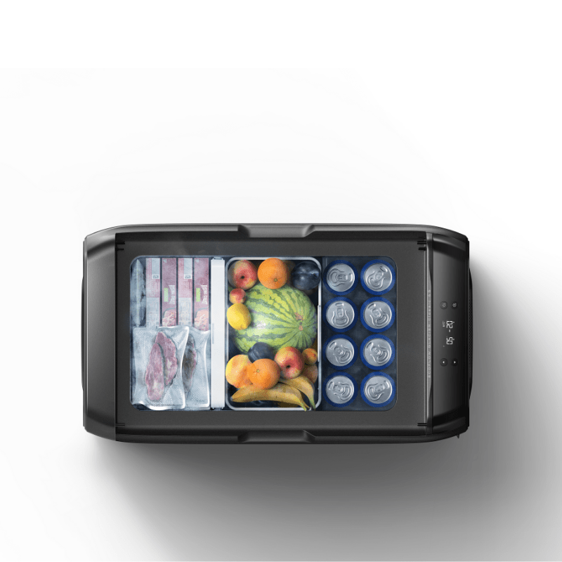 EcoFlow GLACIER Classic 3-in-1 Portable Fridge, Freezer & Battery | 35L–55L | Up to 45H Runtime | Dual-Zone Cooling | Solar + USB-C Rechargeable - ShopSolar: Complete Solar Kits + Lifetime Customer Support