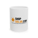 ShopSolar.com - Ceramic Mug (11oz, 15oz) Standard Size - ShopSolar: Complete Solar Kits + Lifetime Customer Support