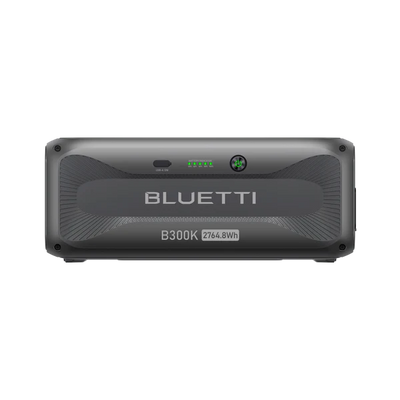 Bluetti B300K2 Expansion Battery Module | 2,764.8Wh LiFePO4 | AC200L, AC200MAX, AC300, AC500, Apex300 Compatible | 3+1 Year Warranty - ShopSolar.com