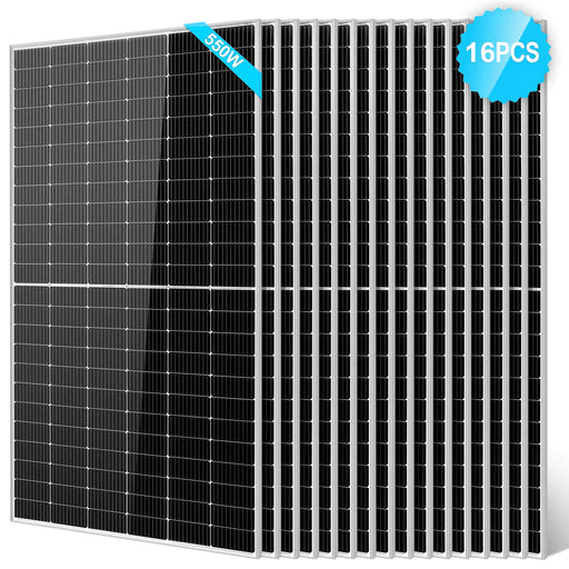 SunGold Power 550 Watt Monocrystalline Solar Panel | 21.28%. Module Efficiency - ShopSolar.com