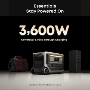 Anker SOLIX F3000 Portable Power Station | 3,072Wh / 3,600W | 2,400W Solar Input | Expandable to 12,288Wh | 5-Year Warranty - ShopSolar: Complete Solar Kits + Lifetime Customer Support