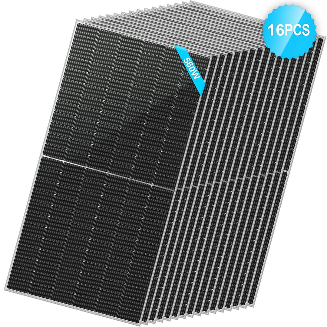 SunGold Power 560 Watt Bifacial Perc Solar Panels | 4 - 20 pcs