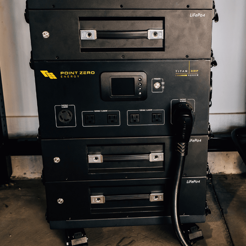 Point Zero Energy Titan 240SP - ShopSolar: Complete Solar Kits + Point Zero Energy Titan 240SP - ShopSolar: Complete Solar Kits +