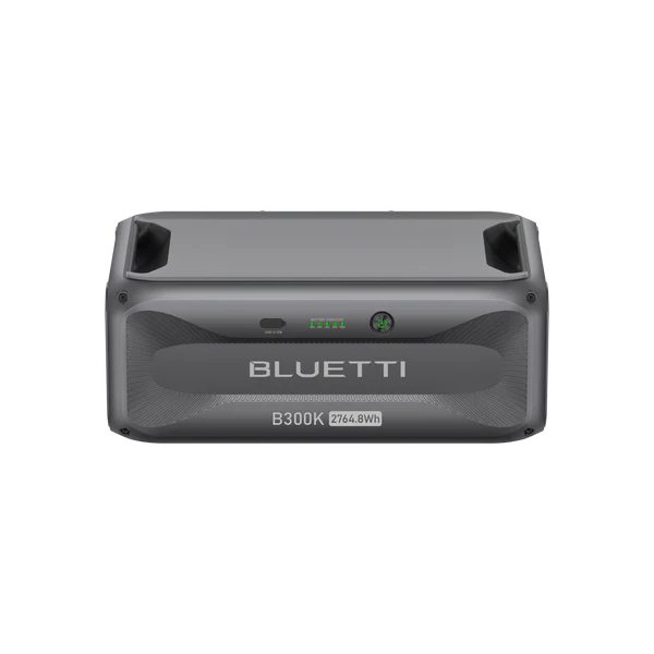 Bluetti B300K2 Expansion Battery Module | 2,764.8Wh LiFePO4 | AC200L, AC200MAX, AC300, AC500, Apex300 Compatible | 3+1 Year Warranty - ShopSolar.com