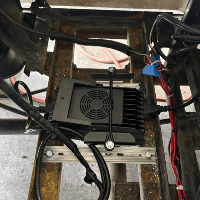 NUEPower 48V 52Ah Metal Case LiFePO4 Battery + Smart Charger Kit | 2,560Wh | IP65 | Bluetooth + LCD + GPS | 5-Year Warranty - ShopSolar: Complete Solar Kits + Lifetime Customer Support