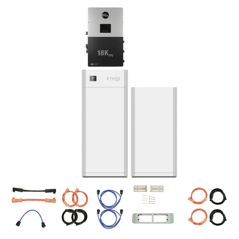 BigBattery ETHOS 12kW Energy Storage System | 10.2–30.7kWh | Modular LiFePO4 | Indoor-Ready | 12-Year Warranty - ShopSolar: Complete Solar Kits + Lifetime Customer Support
