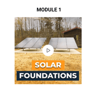 The Solar + Storage Blueprint | Step-By-Step Video Training, Example Setup Diagrams, Installation Instructions & More + 40-Page PDF Solar Handbook | Lifetime Access! - ShopSolar.com