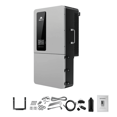 SunGold Power 12kW 48V All-in-One Hybrid Inverter | 200A Whole-Home Backup | 18kW PV Input | Split-Phase + 3-Phase | SGS-12K18MAX - ShopSolar: Complete Solar Kits + Lifetime Customer Support