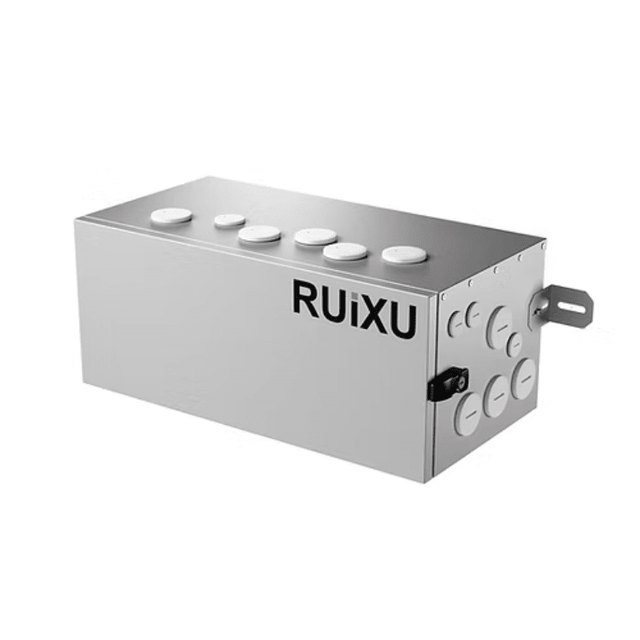 RUiXU Conduit Box for Lithi2-16 Battery | Compatible with RX-12K & Sol-Ark 15K | Clean Cable Management | Weather-Resistant | Easy Assembly - ShopSolar: Complete Solar Kits + Lifetime Customer Support