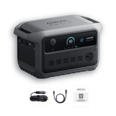 Anker SOLIX C2000 Gen2 Portable Power Station | 2,048Wh / 2,400W (4,000W Peak) | 58-Min UltraFast Recharge | Expandable to 4kWh | Choose Your Bundle | 5-Year Warranty - ShopSolar: Complete Solar Kits + Lifetime Customer Support