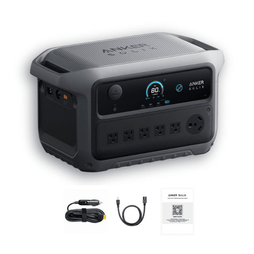 Anker SOLIX C2000 Gen2 Portable Power Station | 2,048Wh / 2,400W (4,000W Peak) | 58-Min UltraFast Recharge | Expandable to 4kWh | Choose Your Bundle | 5-Year Warranty - ShopSolar: Complete Solar Kits + Lifetime Customer Support