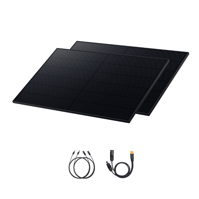Anker SOLIX 2 × 440W Rigid Solar Panels | 880W Total | Bifacial + 25% Efficiency | IP68 Rated | 30-Year Guarantee - ShopSolar: Complete Solar Kits + Lifetime Customer Support