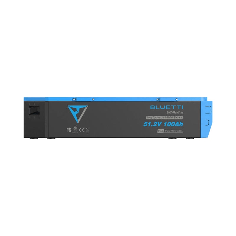 BLUETTI B4810 LiFePO4 Battery | 5,120Wh (51.2V, 100Ah) | Modular, Self-Heating, IP65 Rated | 5-Year Warranty - ShopSolar: Complete Solar Kits + Lifetime Customer Support