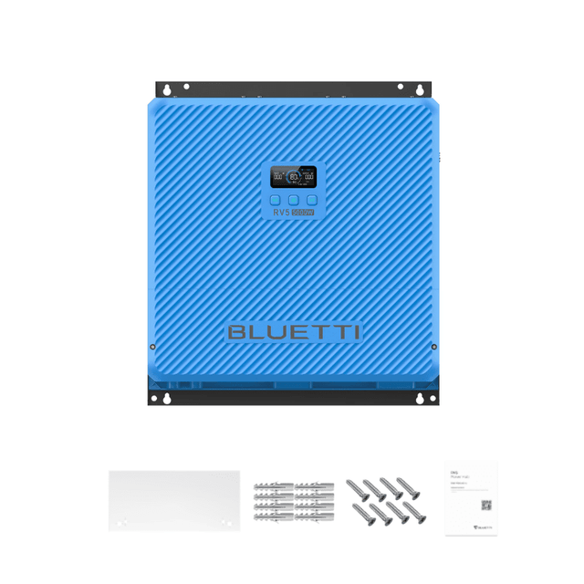 BLUETTI RV5 Power Hub Modular RV Solar System | 5,000W | 120V | Off-Grid Ready | UL Certified | 5-Year Warranty - ShopSolar: Complete Solar Kits + Lifetime Customer Support