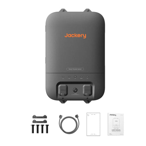 Jackery Smart Transfer Switch | Seamless ≤20ms UPS | Wi-Fi/Bluetooth App Control | Split Phase | 100A Input | 60A Output | Compatible w/ Explorer 5000 Plus - ShopSolar.com