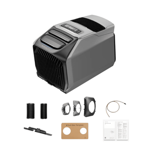 EcoFlow Wave 3 Portable Air Conditioner with Heater | 5,100 BTU Cooling + 6,100 BTU Heating | 8 Hrs Runtime | 5-Year Warranty - ShopSolar: Complete Solar Kits + Lifetime Customer Support