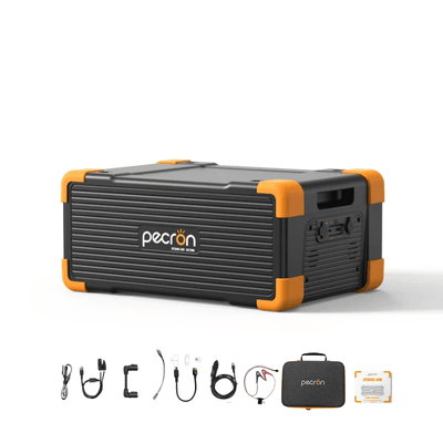 PECRON EP3800-48V | 3,840Wh LiFePO4 Expansion Battery | 51.2V 75Ah | For E1000LFP/E1500LFP/E2400LFP/E3600LFP/F3000LFP