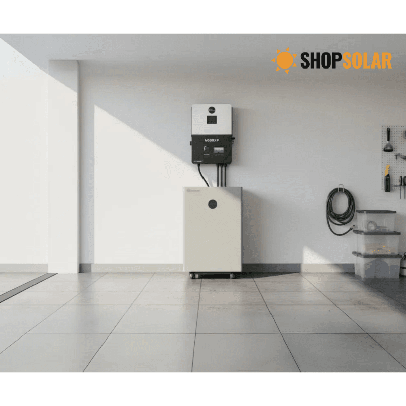 BigBattery 48V 15kWh NEXUS LiFePO4 Battery | Expandable to 225kWh | Built-In BMS, Heater & Fire Suppression | Indoor/Outdoor | 12-Year Limited Warranty - ShopSolar: Complete Solar Kits + Lifetime Customer Support