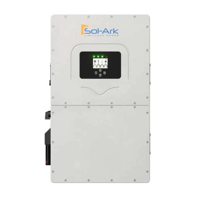 Sol-Ark 60K Commercial Hybrid Inverter | 60kW 3-Phase | Native 277/480V | AC/DC Coupling | Modular & Scalable | 10-Year Warranty - ShopSolar: Complete Solar Kits + Lifetime Customer Support