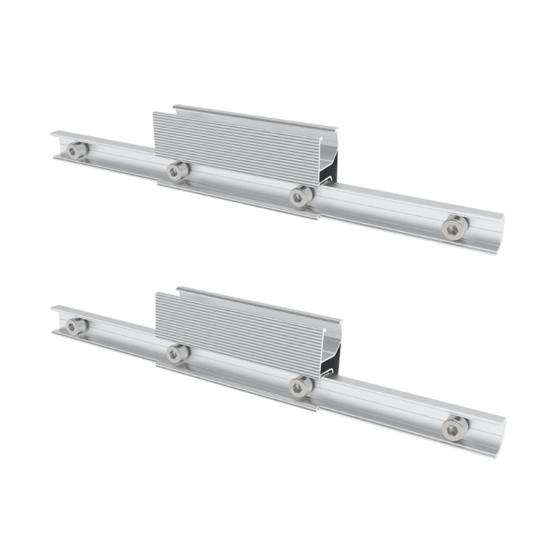 EG4 BrightMount Cat1 Extension Rail Kit | Fits Panels up to 44.65" Wide | Seamless Integration | DIY Friendly - ShopSolar.com
