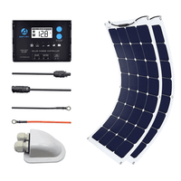 ACOPOWER 110W 12V Flexible Solar Panel Kit w/ 20A PWM Charge Controller - ShopSolar.com