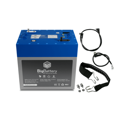 BigBattery 24V EAGLE 2 LiFePO4 Battery | 64Ah, 1.63kWh | Expandable Kits | 10-Year Warranty - ShopSolar: Complete Solar Kits + Lifetime Customer Support
