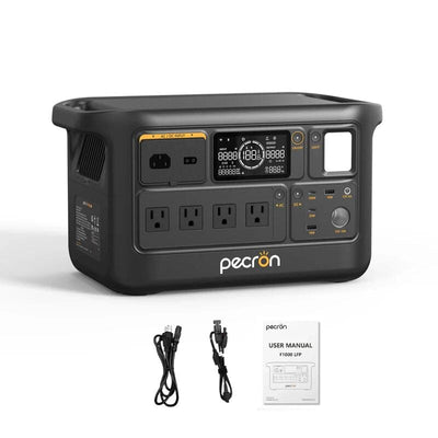 Pecron F1000LFP Portable Power Station | 1004Wh | 1500W | LiFePO4 Battery | 5-Year Warranty