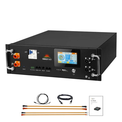 Sungold Power CoreX 5 Pro Server Rack Battery | 48V 100Ah / 5.12kWh | Tier-1 EVE Cells | Expandable up to 15 units | 10-Year Warranty