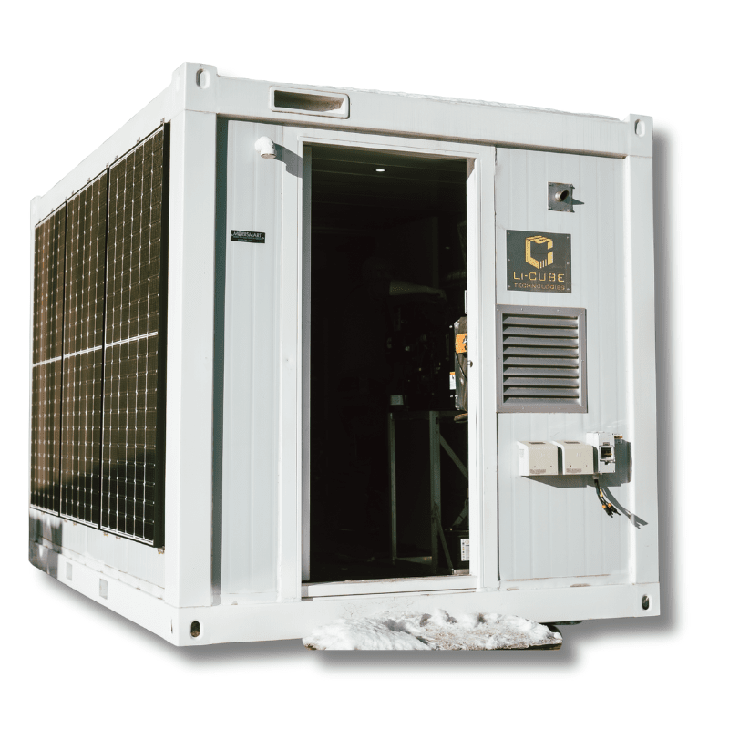 Li-Cube Microgrid Kit | 4.8kW Solar + 20.48–40.96kWh Lithium Storage | Dual Multi-Plus Inverters | Plug-and-Play Containerized Power - ShopSolar: Complete Solar Kits + Lifetime Customer Support