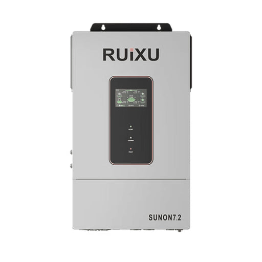 RUiXU SUNON7.2 Off-Grid Inverter | 7,200W | Split/Single-Phase | 120/240V | Dual MPPT | UL1741 | Stackable to 43.2kW | 3-Year Warranty - ShopSolar: Complete Solar Kits + Lifetime Customer Support