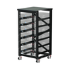 Eco-Worthy 6-Layer 19-Inch Rack for Server Rack Batteries | Holds Up to 6 x 3U Batteries | Heavy-Duty Steel | Easy Assembly - ShopSolar: Complete Solar Kits + Lifetime Customer Support