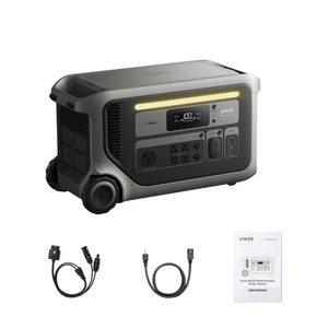 Anker SOLIX F3000 Portable Power Station | 3,072Wh / 3,600W | 2,400W Solar Input | Expandable to 12,288Wh | 5-Year Warranty - ShopSolar: Complete Solar Kits + Lifetime Customer Support