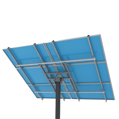 Tamarack Solar Top of Pole Mount for 6 Modules | 6" Sch 40/80 Pole | 10°–60° Tilt | Up to 46.16" Wide | TTP-A-6-70 - ShopSolar: Complete Solar Kits + Lifetime Customer Support