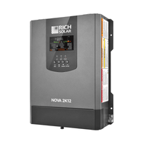 Rich Solar NOVA 2K12 | 2,000W 12V Pure Sine Inverter w/ Transfer Switch | UL458 | 91% Efficiency | RS232/485 | 2-Year Warranty - ShopSolar.com