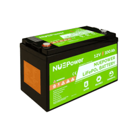 NUEPower 12V 100Ah LiFePO4 Battery | 1,280Wh | UL 1973 Certified | Bluetooth App | 5-Year Warranty - ShopSolar: Complete Solar Kits + Lifetime Customer Support