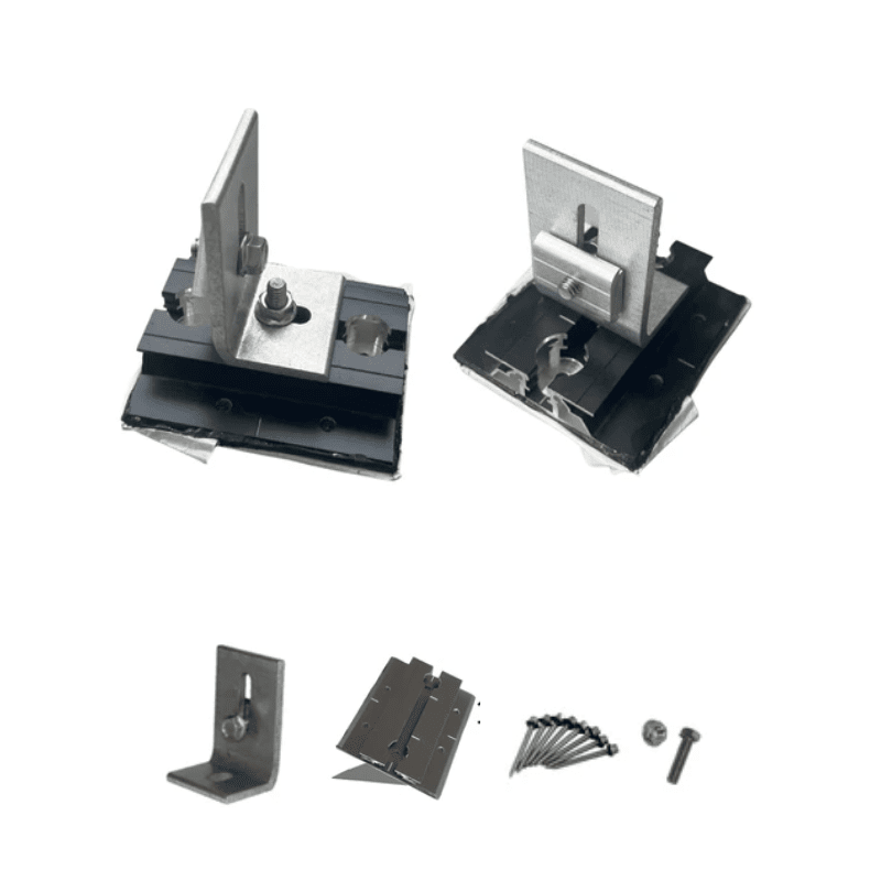 Roof Tech L-Foot Attachment Kit for RT MINI II | Complete Roof Mount Hardware | Rail-Free System Add-On | CSA Approved | Waterproof Seal - ShopSolar.com