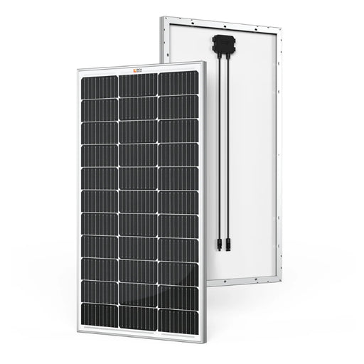 MEGA 100 | 100 Watt Solar Panel | Premier 12V Off-Grid Solar Panel for Vans, Campers, Boats | 25-Year Output Warranty | UL Certified - ShopSolar: Complete Solar Kits + Lifetime Customer Support