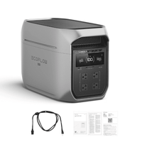 EcoFlow DELTA 3 Max Plus – 2,048Wh / 3,000W Portable Power Station + Choose Custom Solar Panel Bundle Option | 5-Year Warranty | Complete Solar Kit - ShopSolar: Complete Solar Kits + Lifetime Customer Support