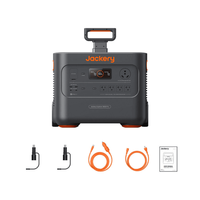 Jackery Explorer [3000 Pro] - 3,024Wh / 3,000W Portable Power Station + Choose Your Custom Bundle | Complete Solar Kit - ShopSolar.com