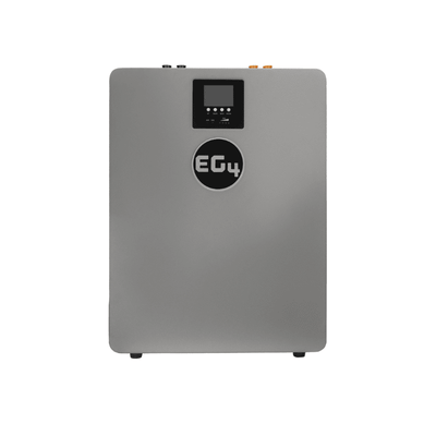 EG4 100Ah Lithium Battery - WallMount [Indoor] | 48V 5.12kWh LiFePO4 | UL1973 Certified | 10-Year Warranty - ShopSolar: Complete Solar Kits + Lifetime Customer Support