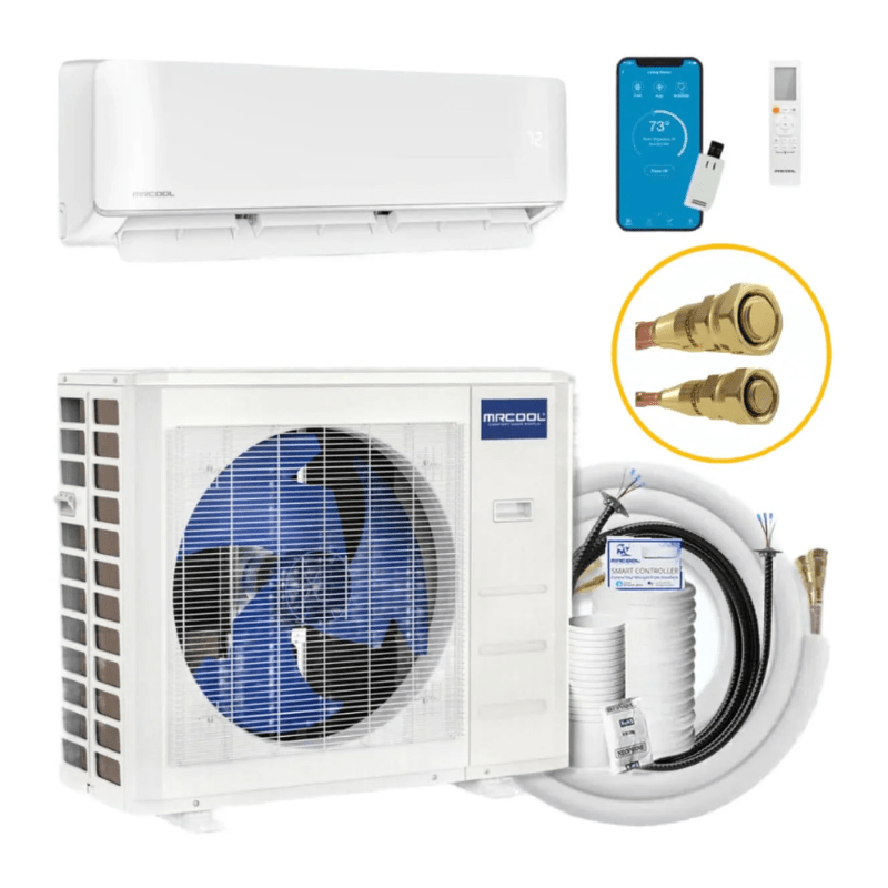 MRCOOL EasyPro 24K BTU 5th Gen DIY Mini Split System | 230V | 16ft Line Set + Smart WiFi | SEER2 18.9 | Ultra Quiet | 2-Year Warranty - ShopSolar: Complete Solar Kits + Lifetime Customer Support