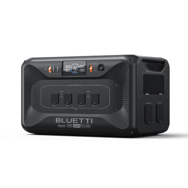BLUETTI [APEX 300] Modular Power Station | 3,840W / 2,765Wh | 120V/240V Dual Voltage | 5-Year Warranty | Choose Your Bundle - ShopSolar: Complete Solar Kits + Lifetime Customer Support