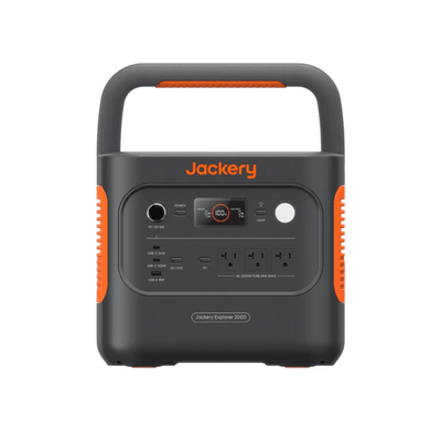 Jackery Explorer 2000 V2 Portable Power Station | 2,042Wh LiFePO4 Battery | 2,200W Output | UPS ≤20ms | 1.7-Hr Emergency Charge | 5-Year Warranty - ShopSolar: Complete Solar Kits + Lifetime Customer Support